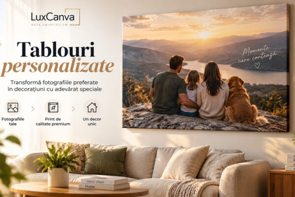 Tablouri personalizate cu fotografii – un mod simplu de a da personalitate casei tale